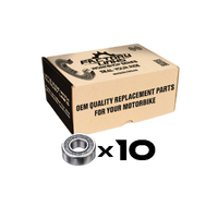 FACTORY LINKS 6005-2RS BEARINGS PACK OF 10